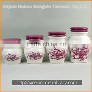 China Wholesale High Quality Clear Mimi Condiment Set thumbnail-1