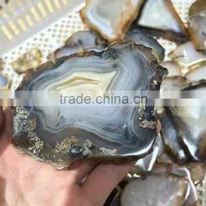 Natural Agate Slices Wholesale Crystal Stones For Sale thumbnail-1