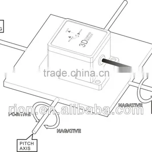 90 Degrees Tilt Compensated 3D Electronic Compass Sensor Heading Measuring thumbnail-4