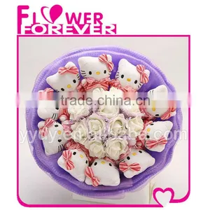 Wholeslae Kitty Flower Valentine Day Gift 2015 thumbnail-1