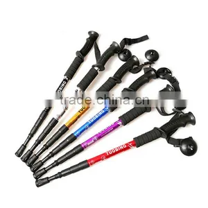 Super Light Folded Alpenstock/Outdoor Climbing Walking Stick thumbnail-1