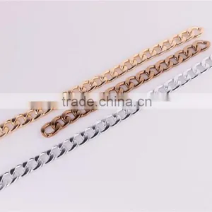 Handbag Hardware Accessories Metal Oval Chain,Decorative Bag Parts Metal Chain,Detachable Handbag Metal Chain thumbnail-3
