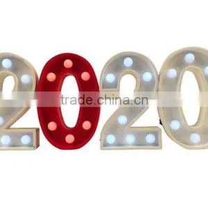 Popular Decorations Figure Lights Figure Shape Light Marquee Number Light for Room Decoration thumbnail-2