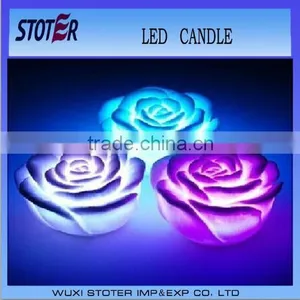 Rose Shape LED Light Candle thumbnail-1