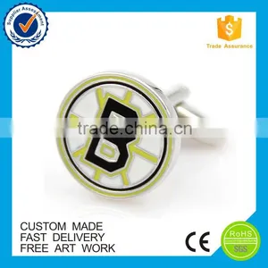 China Made the Brass Metal Round Custom Cufflinks thumbnail-4