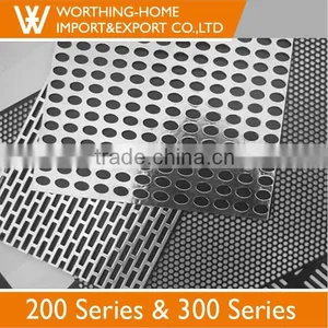201 Cold Rolled Metal Round Hole Perforated Corrugated Stainless Steel Sheet thumbnail-4