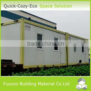 Fireproof Waterproof Prefab Flattop Mobile House With Equipment thumbnail-1