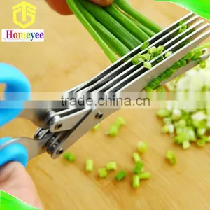 Stainless Steel Multi Blade Shears 5 Blades Herb Scissors thumbnail-6