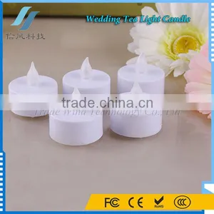White Flameless Tea Light Candle LED Decorative Candle for Wedding Holiday Birthday Party Christmas thumbnail-1