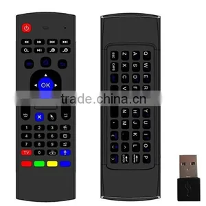 Hot Sales MX3 Fly Mouse 2.4GHz Wireless Air Mouse With Keyboard Android TV Remote Control thumbnail-3