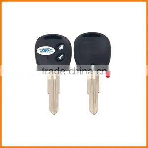 Plastic ABS 2 Button Remote Key Blank Case Shell Cover Fob for Chevrolet Lova Remote Key Blank Case Shell Cover With Logo thumbnail-1