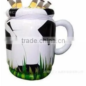 2016 Factory Production EN71/ASTM Fashion Durable White Pvc Inflatable Cup-shape Beer/beverage Cooler thumbnail-1