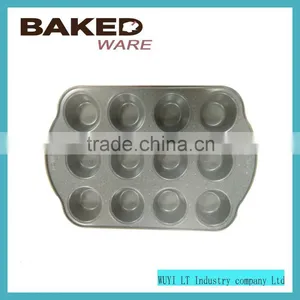 Carbon Steel Cup Jumbo 12 Big Muffin Tray for Round Shape thumbnail-2