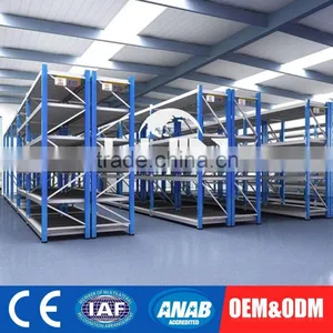 Custom Warehouse Shelf System Shelves With Lights Metal Storage Rack Wheels thumbnail-2
