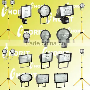 Aluminium 500W Black Ip54 Outdoor Flood Light Fixture thumbnail-1