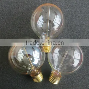 Antique Decorative Carbon Filament Bulb G95 E27 Clear 110-130V or 220-240V thumbnail-2