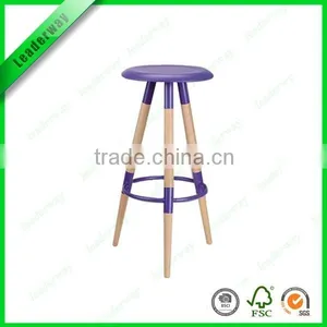 KD Wooden Bar Stool Top With Different Colors thumbnail-3