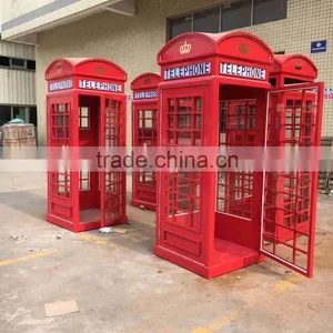 We Sell Electrolytic Plate Red Payphone Booth With Top Class Quality and Competitive Price thumbnail-3
