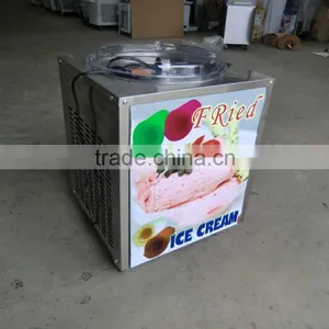 Professional One Pan Ice Crem Frying Machine /fried Ice Cream Machine for Sale thumbnail-1