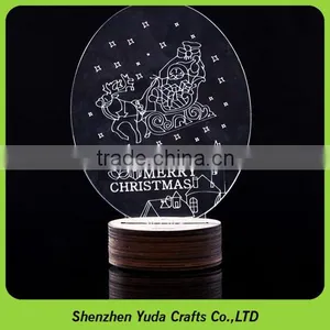 Factory Direct Selling High Quality Acrylic Small Night Light Christmas Lamp thumbnail-1