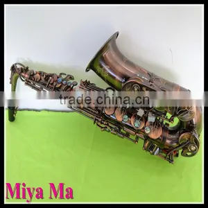 Professional Alto Antique Finish Saxophone of Woodwind Instrument thumbnail-1