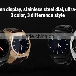 NO.1 G4 1.2 Inch Round Dial Smartwatch Phone MTK6261 IPS Screen Pedometer Sedentary Reminder Heart Rate Monitor Bluetooth 3.0 thumbnail-1