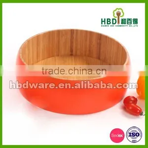 High Quality Wood Lacquer Bowl,wood Salad Bowl ,salad Bowl Wholesale thumbnail-1