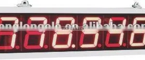 JDMS Series Multifunctional LED Display Screen Indoor and Large LED Counter and Speedmeter thumbnail-1