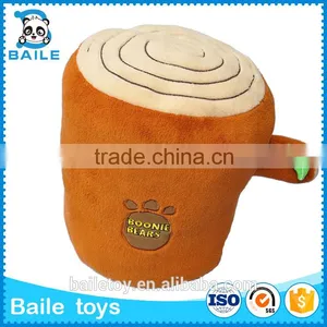 New Design Style Custom Sugar-loaf Stuffed Plush Stump Kids Toy thumbnail-1