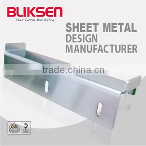 Customize Sheet Metal Stainless Mounting Pipes Bracket Square thumbnail-4