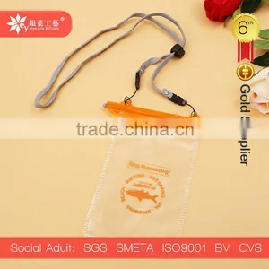 High Quality Custom Clear Plastic Pvc pp Eva Mobile Waterproof Bag thumbnail-1