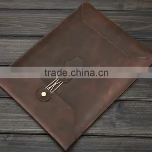 2016 High Quality Real Leather Business File Case and Leather Bags for Tablets thumbnail-4