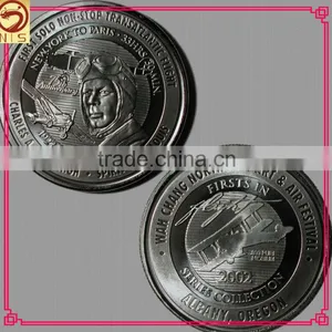 Promotional Custom Silver Coin thumbnail-1