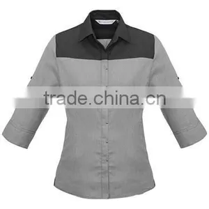 Ladies Lion City 3/4 Sleeve Shirts Custom Shirts thumbnail-2