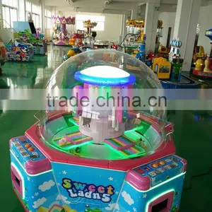 Sweet Land Coin Operated Mini Dolls Crane Claw Machine/ Game Machine for Sale thumbnail-6