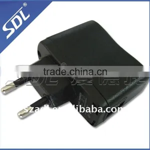 5V 400mA EU Single Usb Port Wall Charger / EU Travel Adapter for Mobile Phone thumbnail-1