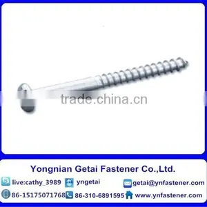 Self-Tapping Screws With Slotted Pan/round Head,DIN933/931,with Black /yellow Zinc Plated/blue White thumbnail-1