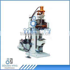 Semi-automatic Bottom Sealing Making Machine For Bucket Paint Pail Chemical Olive Oil Tin Can Pail Making Line thumbnail-1