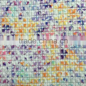 Fashion Design Chemical Lace Fabric and Beautiful Color Printing and Dyeing thumbnail-1