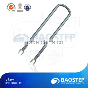 Steyr Hot Dip Galvanized M16 Flat u Bolt thumbnail-1