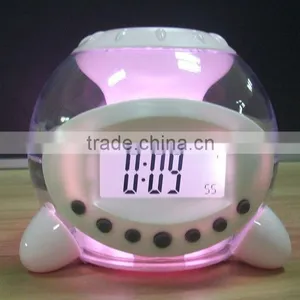 Funny Color Led Calendar Alarm Clock thumbnail-1