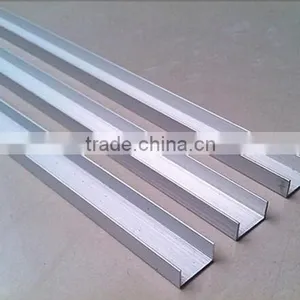 China Industrial Aluminum Profile Free Samples Aluminum Profile,U Shape Aluminum Extruded Profile Channel thumbnail-1