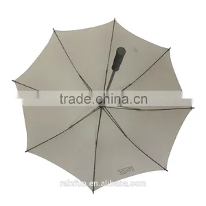 Auto Open Plain Color Golf Umbrella for Sale thumbnail-2