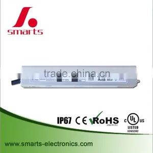 CE ROHs Approved Slim Led Driver 12v / 24v 60w Grow Light Power Supply thumbnail-2