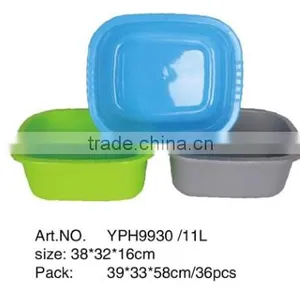 Plastic Tub ,square pp Basin,plastic Washing Basin With Pouring Spout,rectangular Tub thumbnail-2