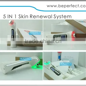 Home Use Nano Light Therapy 3MHZ Ultrasonic Acne Remove Facial Beauty Device thumbnail-5