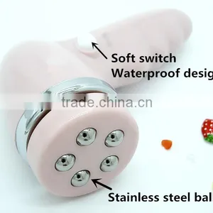 4 In1 Ultrasonic Multi-function Electric Face Beauty Deep Cleaning Massage Brush thumbnail-3
