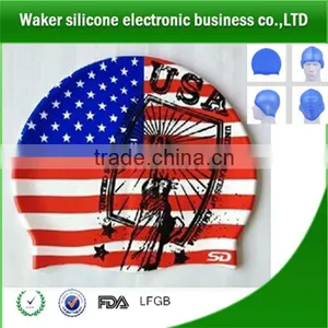 Silicone Swim Caps thumbnail-1