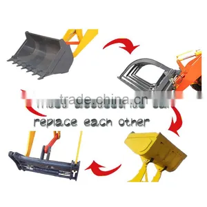 5 Ton Tractor and Equipment Wheel Loader With Deutz 6 Cylinder With ce thumbnail-3