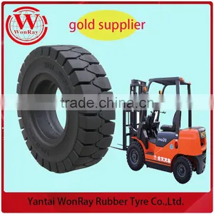 Hot Sale Solid Rubber Truck Tyre 18x7-8 18x7-9 With Good Price thumbnail-1